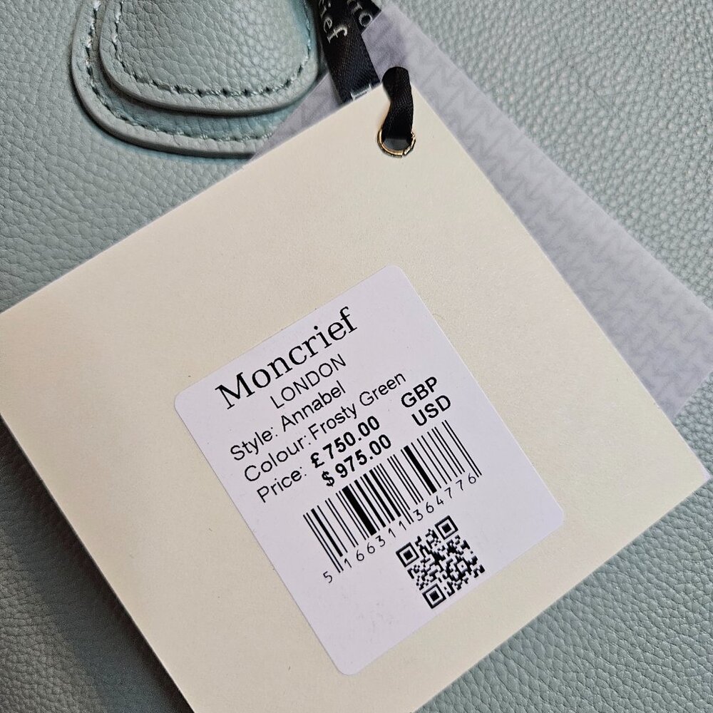 Aimee Kestenberg Mint Leather Tote Bag - Picture 10 of 10